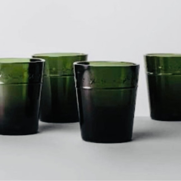 LAST SET Rare Hearth & Hand X Pattern Glasses SET OF 4 - Picture 4 of 4